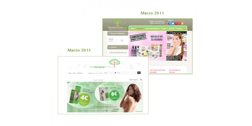 La nueva Parafarmaciaweb tu Farmacia Online