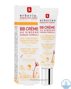 Erborian bb cream au ginseng 5 en 1 dore mini