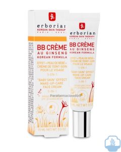 Erborian bb cream au ginseng 3 en 1 tono claro mini