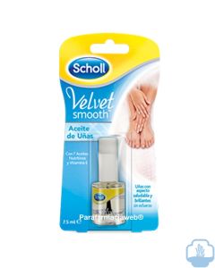 Dr scholl velvet aceite para uñas 7.5ml