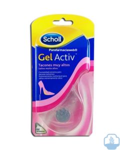 Dr scholl plantillas gel activ tacones muy altos 2 unidades