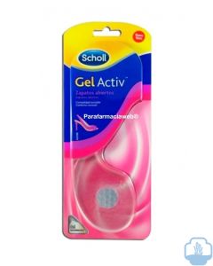 Dr scholl plantillas gel active zapatos abiertos mujer 2 unidades