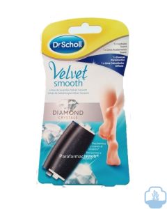 Dr. Scholl velvet recambio mixto 1 durezas persistente + 1 durezas leves