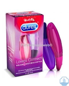 Durex lovers connect  geles estimulantes 2 x 60ml