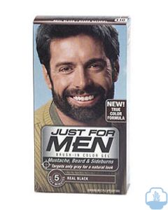 Just for men negro natural colorante en gel