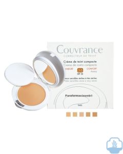 Avene maquillaje crema compacta confort color natural