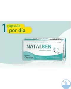 Natalben complemento alimenticio 30 Caps