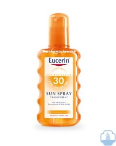 Eucerin spray solar transparente spf 30+ 200 ml 