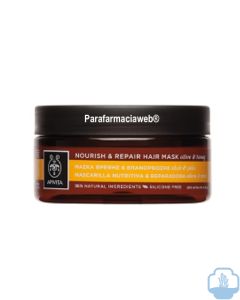 Apivita mascarilla capilar hidratante nutritiva cabello seco 200 ml