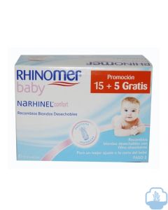 Narhinel confort recambios 20 unds
