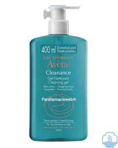 Avene cleanance gel limpiador promocion 400ml