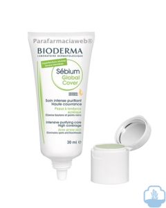 Bioderma sebium global cover 30 ml + stick