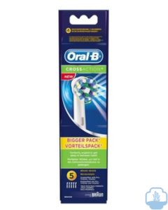 Oral b cabezal recambio cepillo electrico crossaction 5 unidades