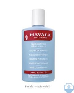 Mavala quitaesmalte azul suave 100ml