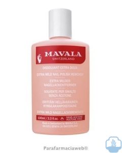 Mavala quitaesmalte rosa extrasuave 100ml