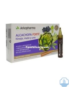 Arkofluido alcachofa forte 20 ampollas