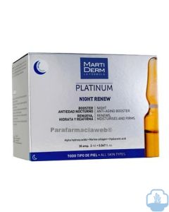 Martiderm alfa peeling ampollas night renew 30 unidades