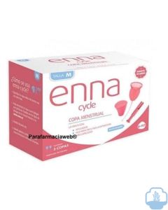 Enna cycle copa menstrual t-m con aplicador 2ud