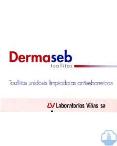 Dermaseb toallitas antiseborreicas  20 uds