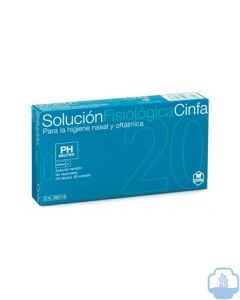 Solucion fisiologica cinfa  40 und