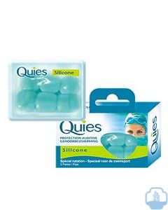 Quies Tapones Oido Silicona, 6 unds