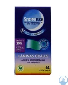 Snoreeze Láminas Orales