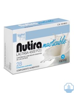 Nutira lactasa masticable 4500FCC