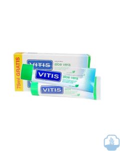 Vitis pasta aloe vera duplo 2 x 150 ml