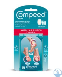 Compeed ampollas pack  tres tamaños