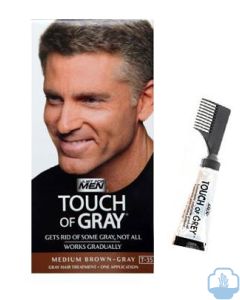 Just for men touch of grey castaño