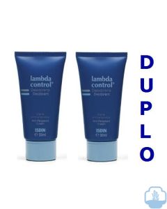 Isdin lamda control desodorante crema duo