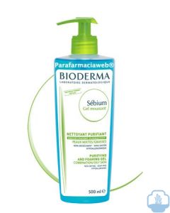 Bioderma sebium gel moussant 500 ml