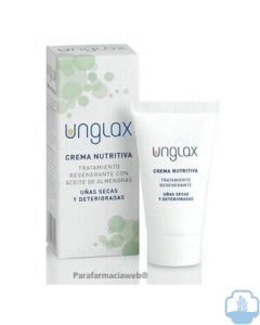 Unglax crema nutritiva uñas