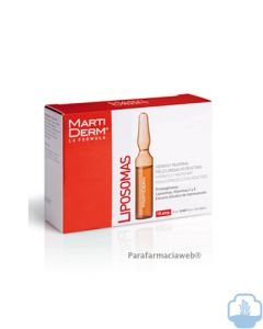 Martiderm liposomas 10 ampollas