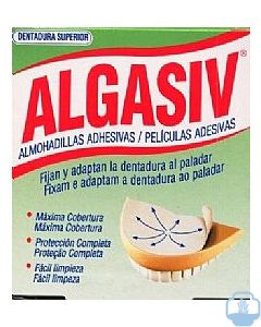 Algasiv almohadillas superiores 18uds