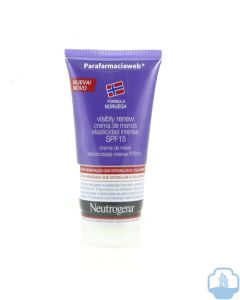 Neutrogena visibly renew crema manos