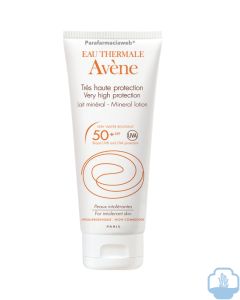 Avene leche solar spf 50 pantalla fisica