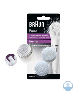 Braun  face cepillos recambio normal 