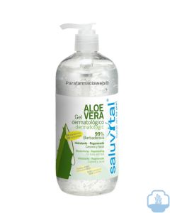 Saluvital gel aloe vera 99% barbadensis 525 ml