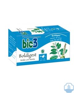 Bie3 boldo con menta infusion boldigest 25 bolsitas