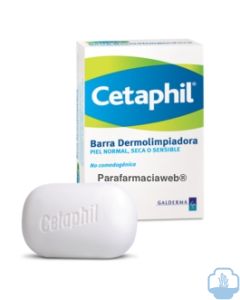 Cetaphil pan limpiador dermatologico piel sensible 127g