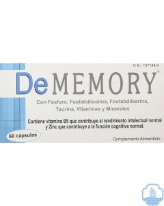 Dememory 60 cápsulas