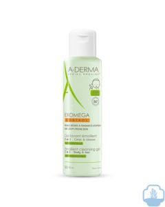 Aderma exomega gel emoliente 2 en 1 