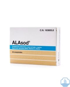 Alasod 20 comprimidos