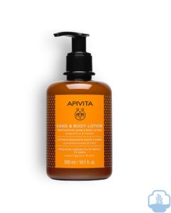 Apivita  loción hidratante manos y cuerpo 300 ml 