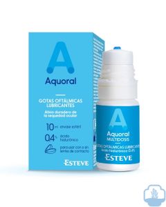 Aquoral gotas oftálmicas multidosis 10ml