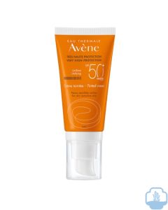 Avene solar crema color spf 50 rostro 50ml