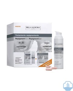 Bella aurora repigment tratamiento crema regalo capsulas