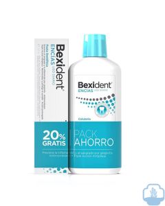 Bexident encías uso diario pack pasta 125 ml + colutorio 500 ml