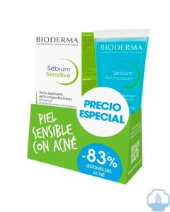 Bioderma sebium sensitive 30 ml + sebium gel moussant 200 ml